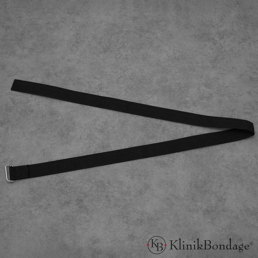 Fixiergurt Zwangsjacke 160cm Schwarz/Weiß, KlinikBondage
