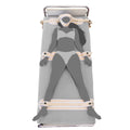 5-Punkt Fixierung Bett Restraints Weiß