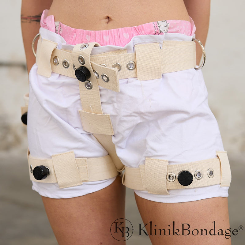 ABDL Hose Fixierung Weiß