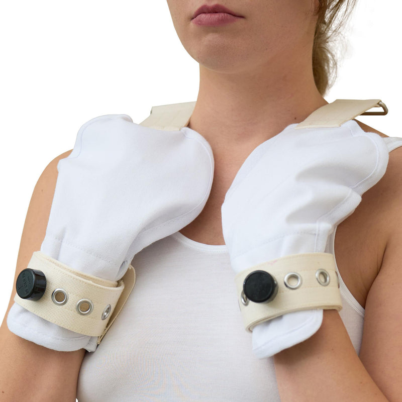 handschuhe fisting Fist Restraints Gloves White