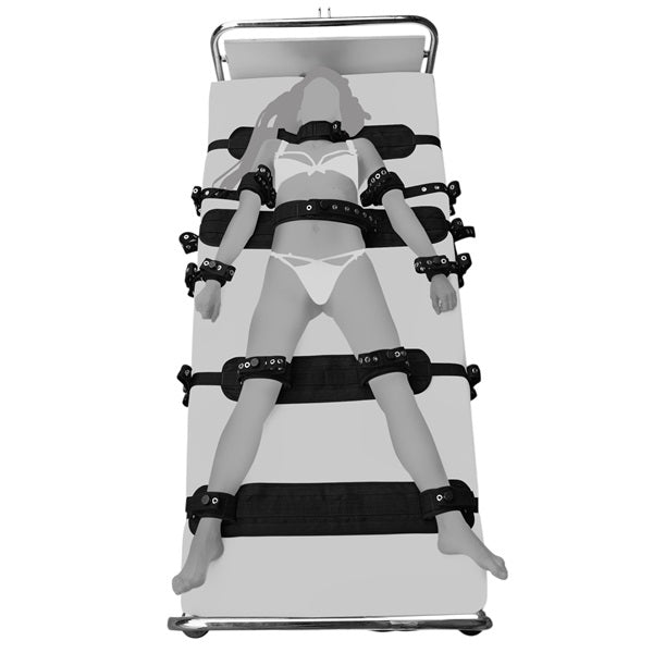 Fixierung Set Schwarz Groß