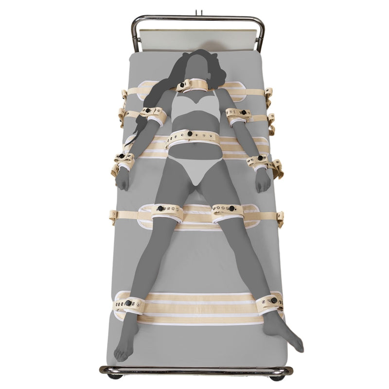 Fixierung Set Weiß Groß