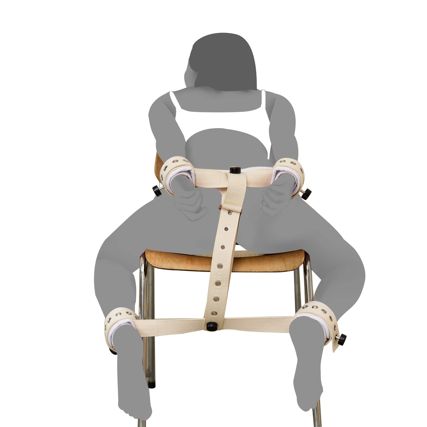 Hogtied Fixierung Weiß