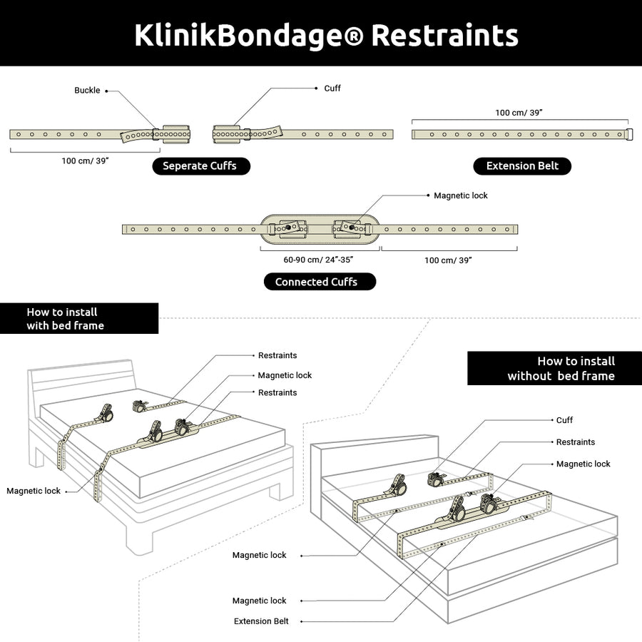 Klinikbondage bett fixierungen erklaerung