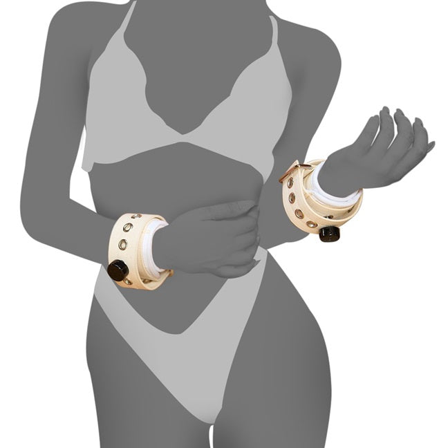 Schellen Fixierung Weiß