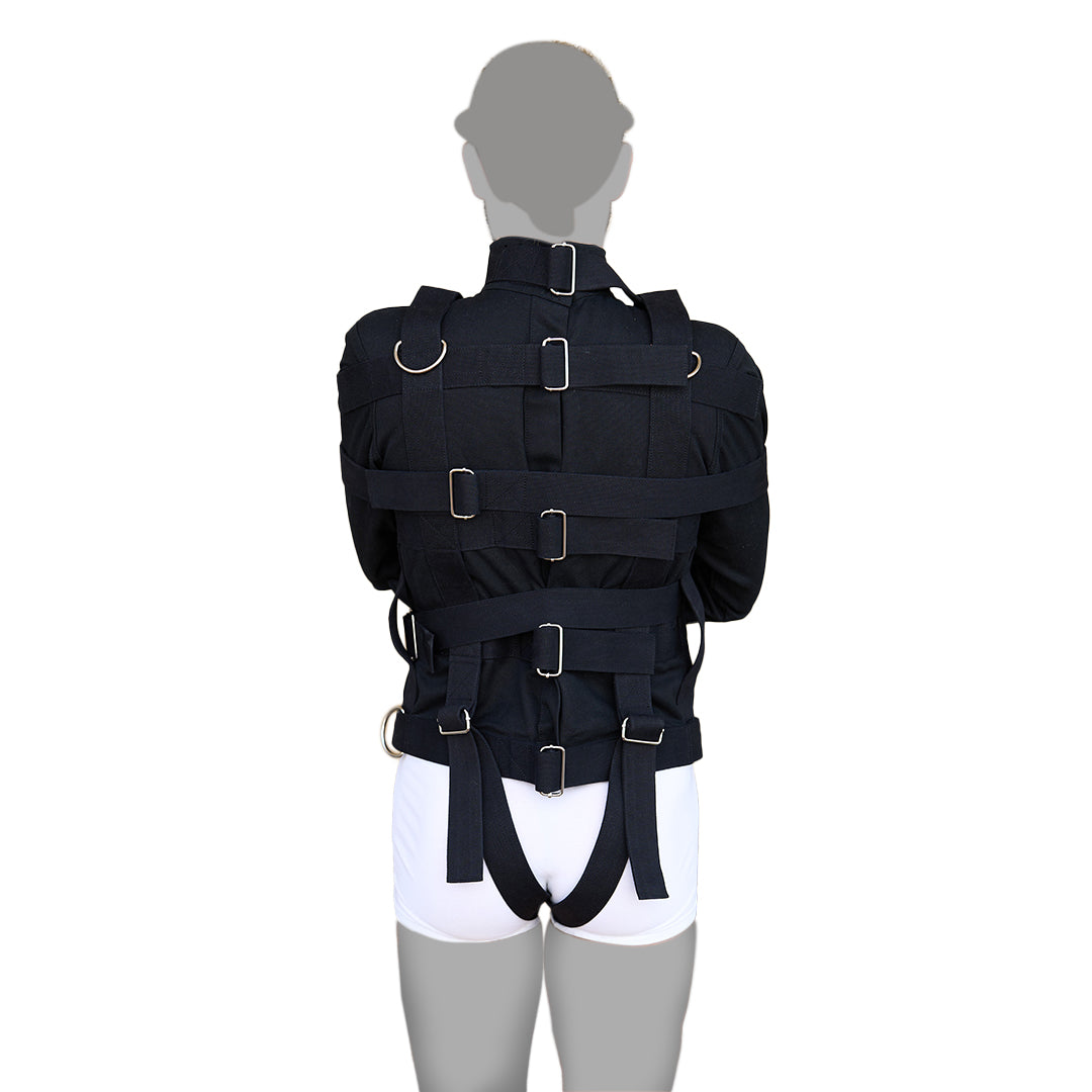 Straitjacket-schwarz-Mann