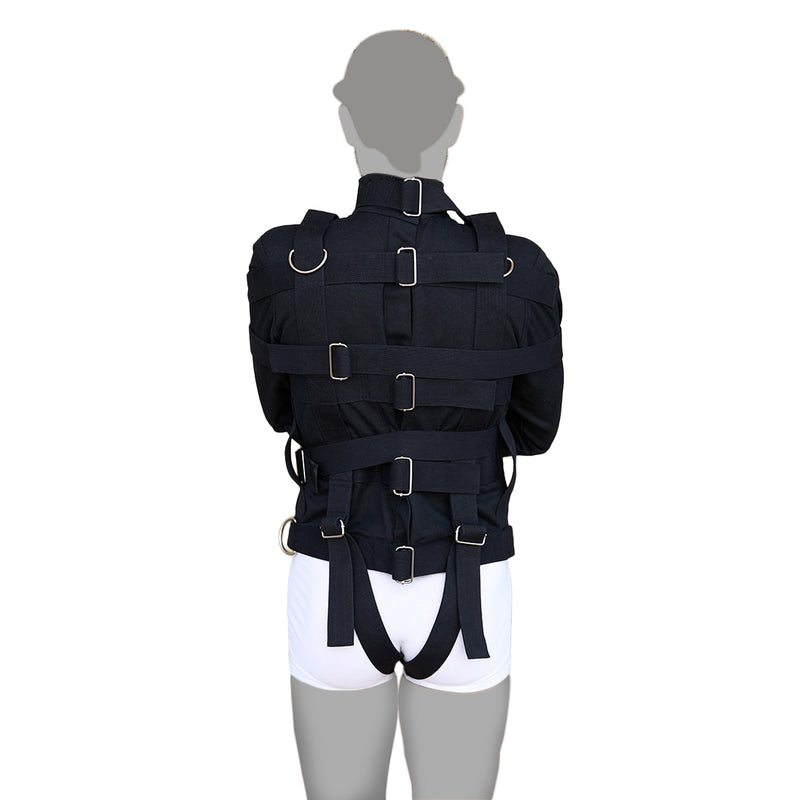 Straitjacket-schwarz-Mann