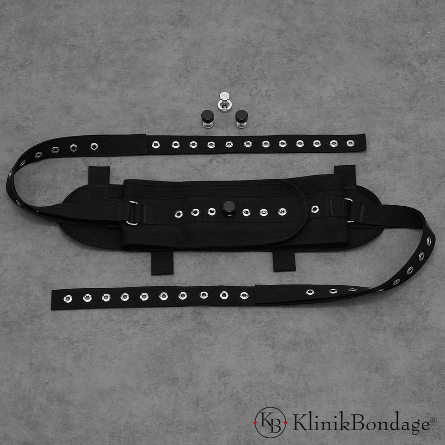 Bauchfessel Schwarz, KlinikBondage