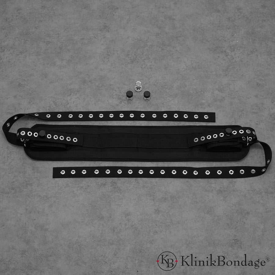 Handfesseln Bett Schwarz, KlinikBondage