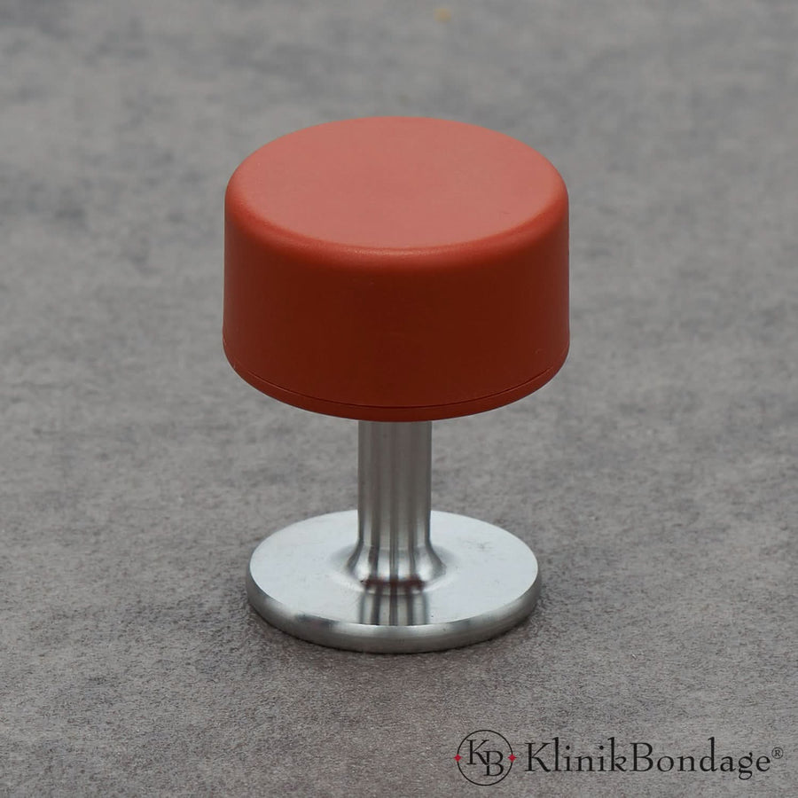 Bunte Magnetschlösser bestehend aus Sockel und Kopf, ideal für sichere und stilvolle Fesselungen im BDSM-Bereich mit magnetischer Entriegelung durch Spezialschlüssel.