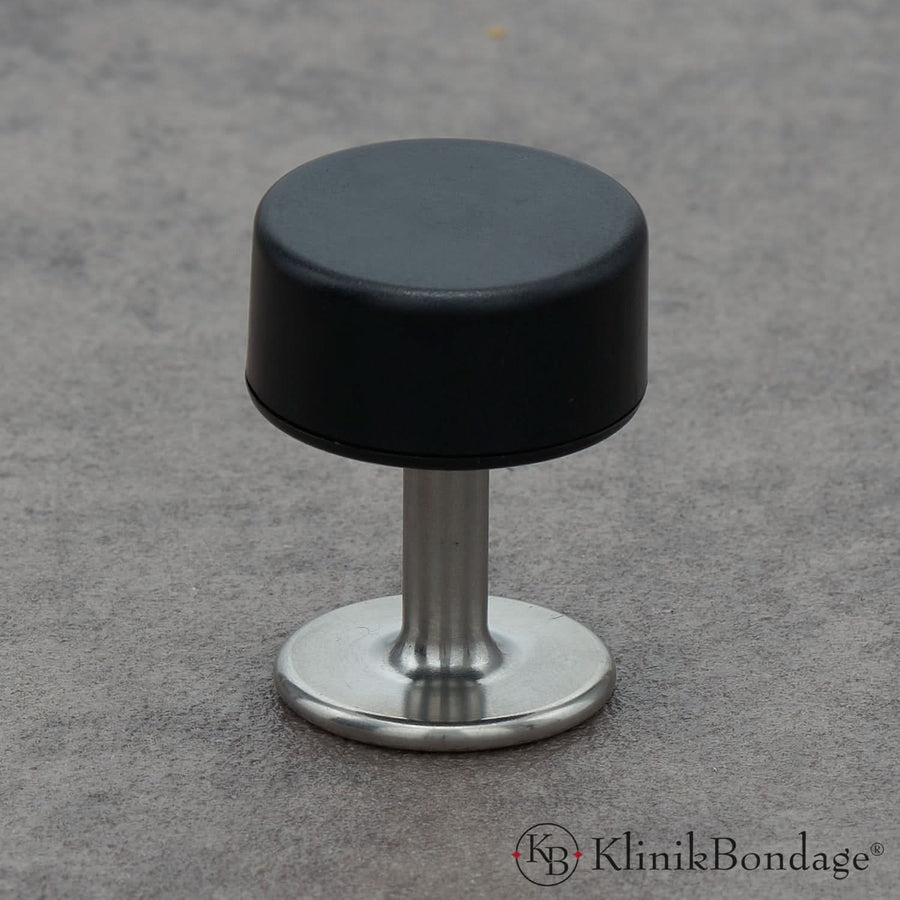 Bunte Magnetschlösser bestehend aus Sockel und Kopf, ideal für sichere und stilvolle Fesselungen im BDSM-Bereich mit magnetischer Entriegelung durch Spezialschlüssel.