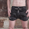 Windel Hose Schwarz, KlinikBondage