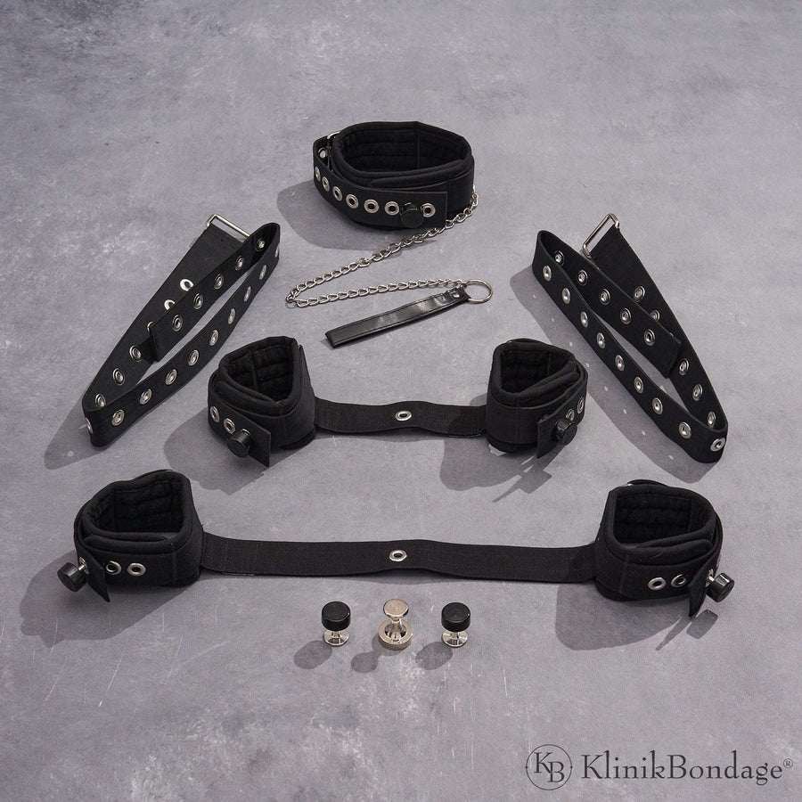 Shibari Bondage Style Set Schwarz, KlinikBondage